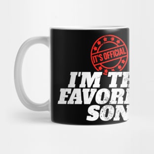 It’s Official Im The Favorite Son Mug